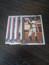 2025 Topps Chrome - Ronald Acuña Jr. #257 Sepia Refractor/Plus 3 Card Lot Base