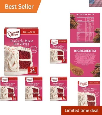 Signature Perfectly Moist Red Velvet Cake Mix - 5 Pack for Everyday & Events