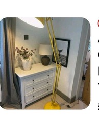 Angelpoise 1227 Giant Floor Lamp Citrus Yellow - Dupe