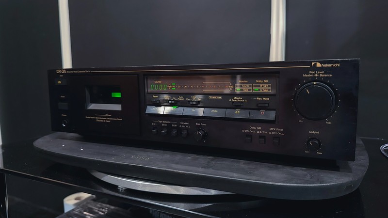 Nakamichi CR-3A 3-Head Cassette Deck: Serviced and Calibrated with Upgrades!