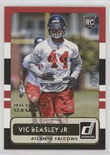 2015 Panini Donruss Stat Line Season 41/120 Vic Beasley Jr #188 0z6