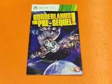                 Video Game Manual ONLY - Borderlands The Pre-Sequel Xbox 360