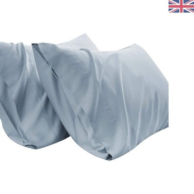 Queen Size 100% Bio Bambus Lyocell Kissen - weich & atmungsaktiv, 2er Set