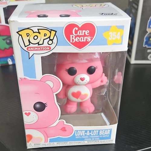 Funko Pop! Vinyl Care Bears Love-a-Lot Bear #354 Animation Vinyl Figure 2018