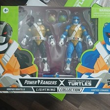Power Rangers x TMNT Lightning Collection 6  Morphed Donatello & Leonardo NIB
