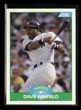 1989 Score #50 Dave Winfield