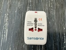 Samsonite Universal Travel Adapter, International Power Adapter See Pictures