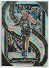 2025 Panini Select WNBA Jaylyn Sherrod #148 Silver Prizms Minnesota Lynx