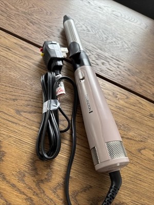REMINGTON HOT AIR CURLING IRON - PRO Wet2Style Clipped -- Ceramic Titanium