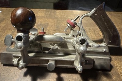 Wards Master Quality No. 84-695 Plow Plane. Very Good Condition Stanley No 45