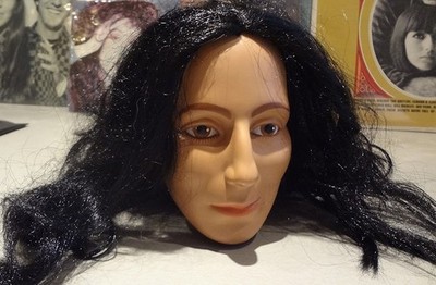 RARE CHER Mego Makeup Center Large Doll Styling Head 1976 Bob Mackie Barbie LOOK
