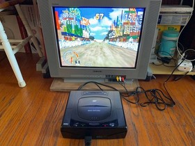 Sega Saturn MK-80000 US model 1 console system + Sega Rally Championship working