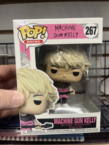 MGK 2020 Pop Rocks Machine Gun Kelly Tickets My Downfall Figure #267 EX/MT