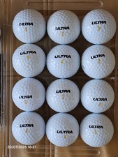 12 Wilson Ultra Pearl/A Grade Golf Balls
