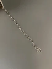 Oval Links Round Alternated with oval Link half round wire 0.9mm  Chain and E-Co