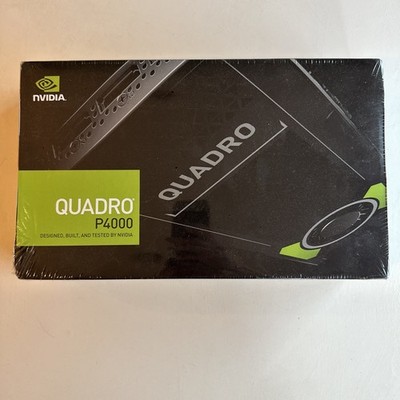 Nvidia Quadro P4000 8GB HP GDDR5 Graphics Card Board NEW IN BOX Sealed
