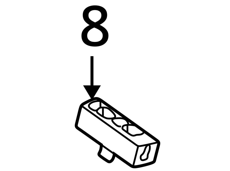 SE ADAPTA A 2000-2001 SATURN L200 L300 INTERRUPTOR ASM, FRT S/D WDO*MD 90363746 - NUEVO OEM Foto 4 de 4