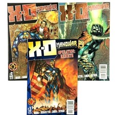 X-O Manowar 1 2 3 Volume 2 1997 3 Comic Book Lot Acclaim Valiant 1st Prints