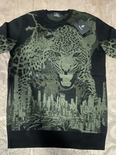 Marcelo Burlon County Of Milan Men Wool Tiger Sweater Sz M NWT 665
