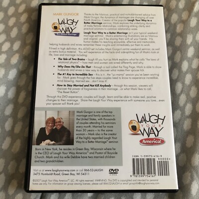 (未使用･未開封品)Laugh Your Way to a Better Mar [DVD] [Import] Mark Gungor: Laugh Your Way to a Better Marriage - DVD | eBay