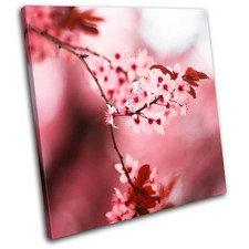 Flowers Flower Floral SINGLE CANVAS WALL ART Picture Print VA