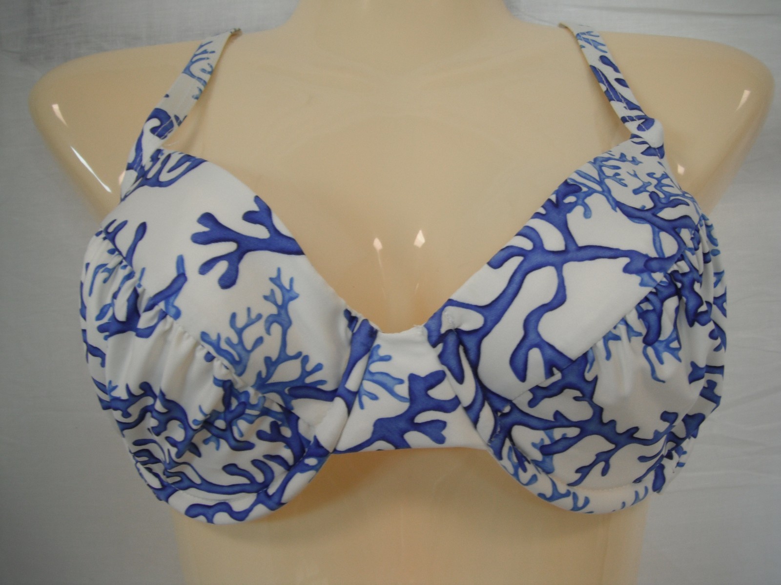 Antonio Melani Size S Small Coral Cobalt Molded Bra Bikini Top Swimwear for sale online eBay