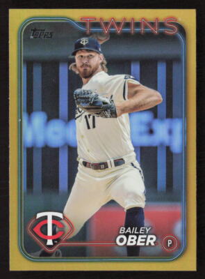 2024 Topps Series 1 #121 Bailey Ober Gold Foil Parallel SP | eBay