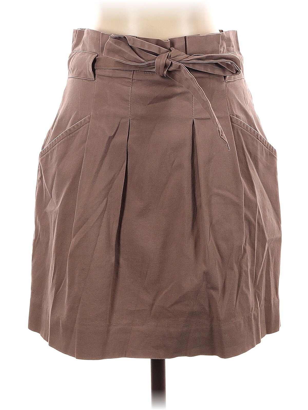 BCBGMAXAZRIA Women Brown Casual Skirt 0 - image 1