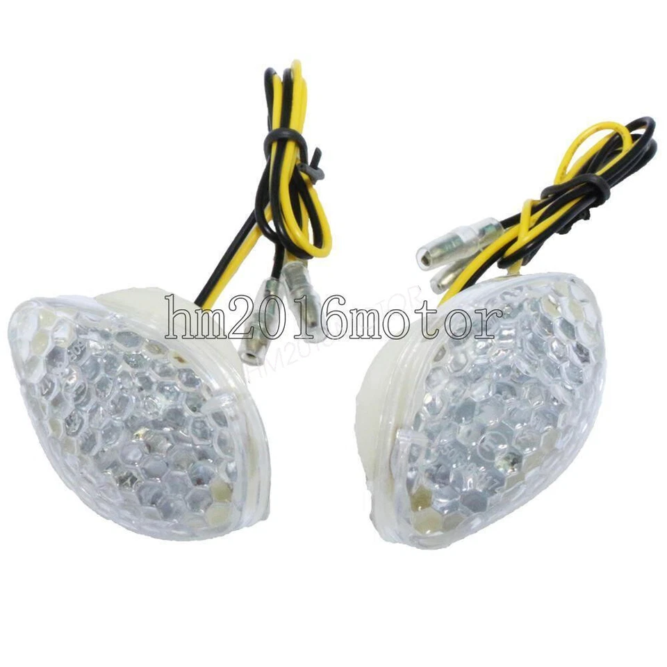 LED 1.9" plastic Mini Turn Signals Light For Honda CBR 600RR 1000RR 2004-2007 06 - Imagem 3 de 4