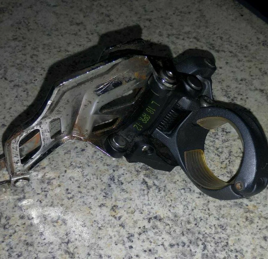 SRAM Apex 10 Velocità Deragliatore Anteriore Morsetto 35mm – Nuovo Mai Usato