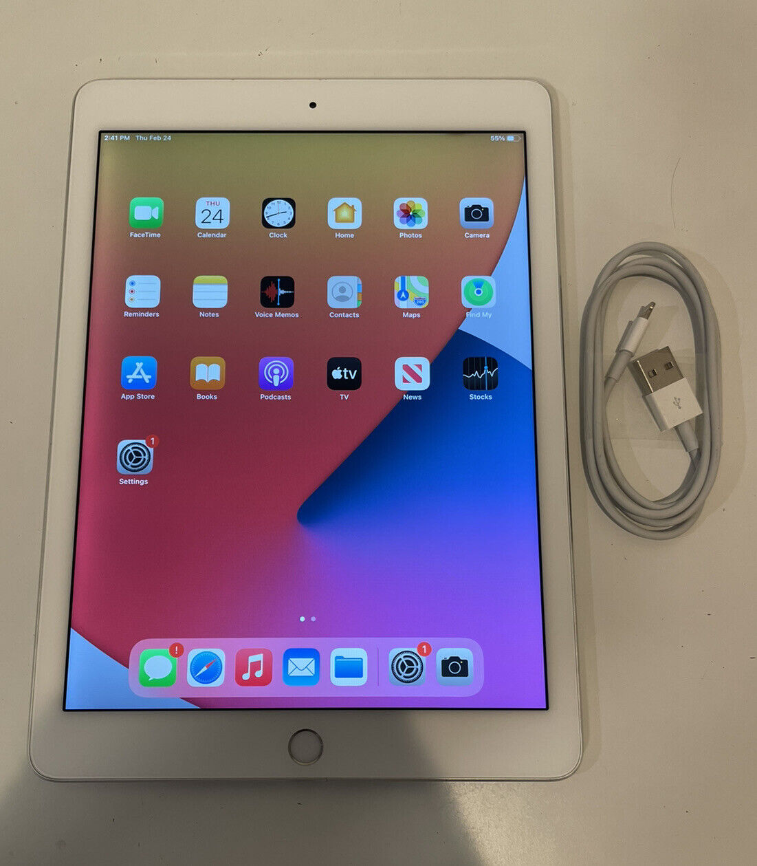 Apple iPad Air 2 128GB, Wi-Fi, 9.7in - Silver for sale online | eBay
