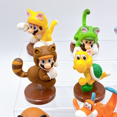 Choco Egg Super Mario 3D World + Fury World Complete Set Including