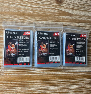 300 Penny Ultra Pro Poly Sleeves fits 3x4 Pokemon Sports | eBay 300 Penny Ultra Pro Poly Sleeves fits 3x4 Pokemon Sports | eBay