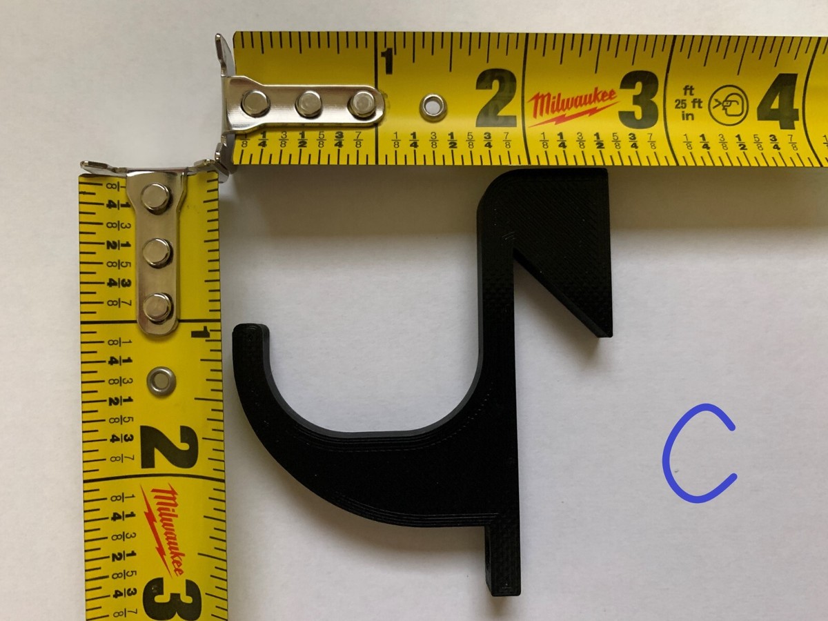4 Sets of Garage Hangers to Organize Your Yard Tools (3D Printed
