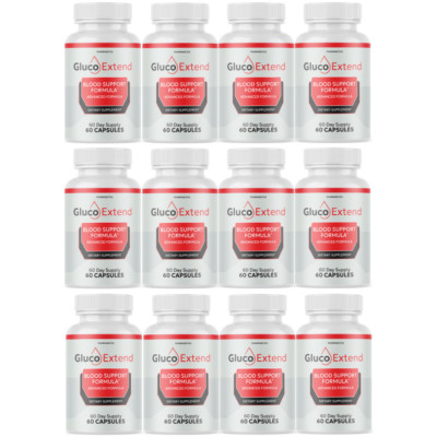 Gluco Extend Capsules Gluco Extend Glycogen Support - 12 Bottles