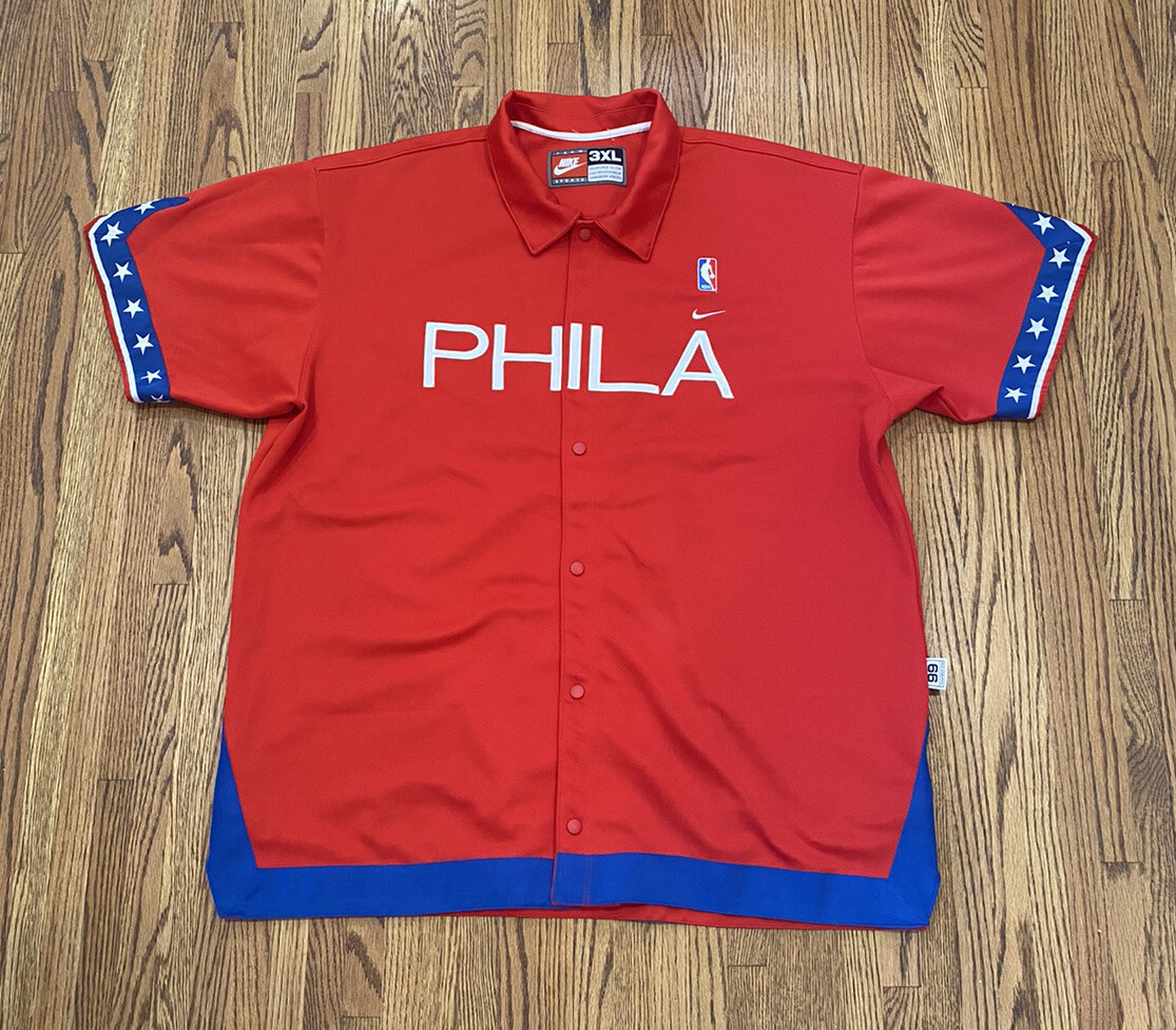 Knicks Nba Warm Up Tops Philadelphia 76ers Nike Rewind NBA