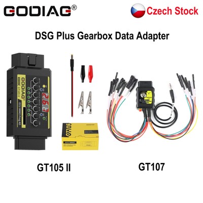 GODIAG GT107 DSG Gearbox Data Read/Write Adapter + GT105II For DQ250 VL381 VL300