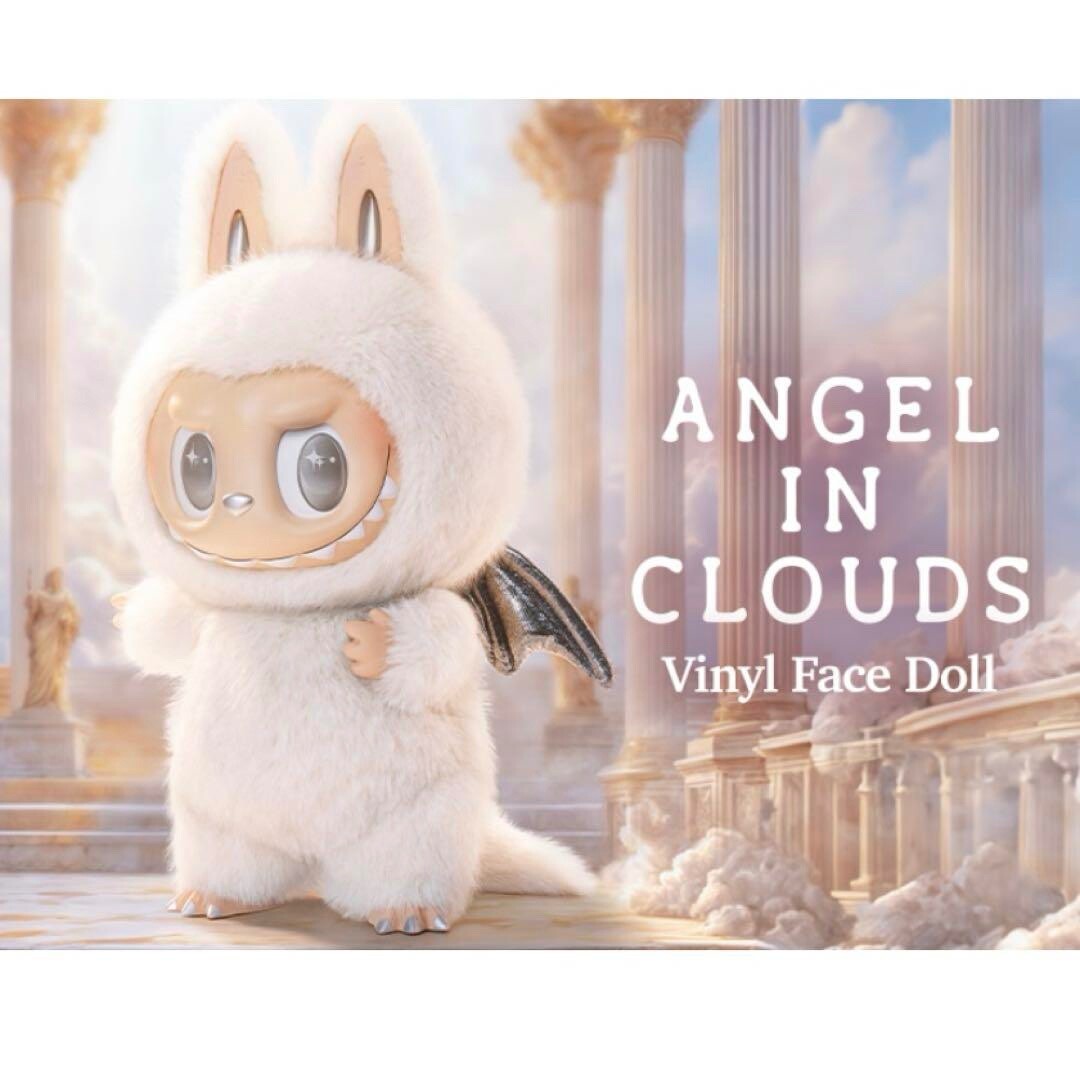 その他 POPMART Labubu Zimomo The Monster Angel Pop Mart The Monsters Labubu Zimomo Angel in Clouds Figure