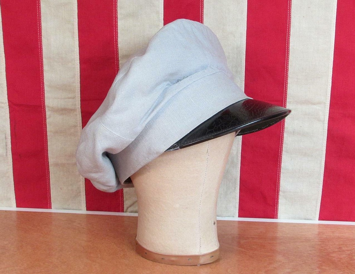 Vintage 1940s Western Costume Co.Newsboy Cap Hat Gatsby Motorcycle