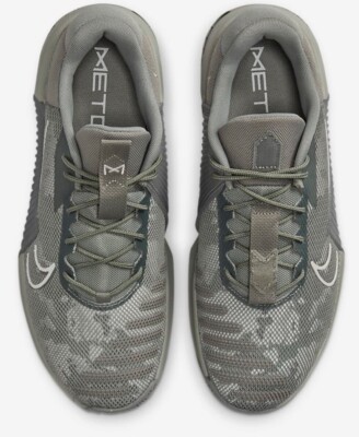 Nike Metcon 9 AMP Camo Trainers Dark Stucco Green Gray DZ2616 008