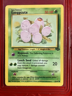 EXEGGCUTE - Jungle Set - 52/64 - Common - Pokemon Card - Unlimited