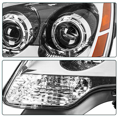 For 2007-2012 GMC Acadia Projector Halogen Headlight Headlamp Left Driver Side