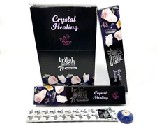 Tribal Soul CRYSTAL HEALING Incense Sticks: Choose 15 30 45 90 or 180 gm