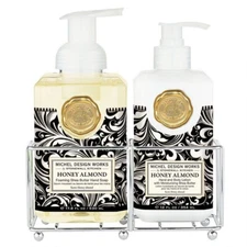 Michel Design Works Hand Care Caddy, Honey Almond  (846182)