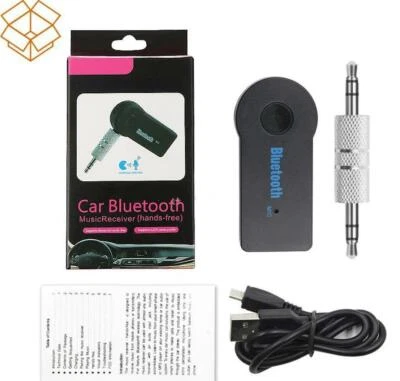 KID TECHNOLOGIES 3.5mm RECEIVER BLUETOOTH wireless KIT FOR car amp stereo audio music aux adapter
