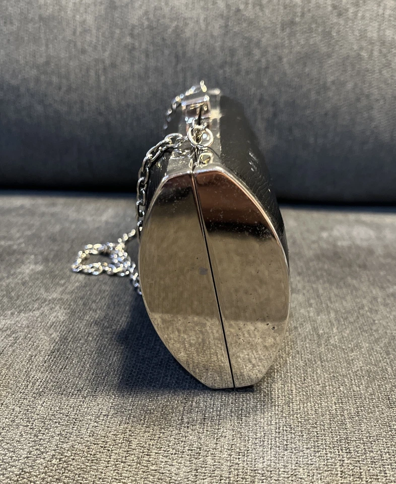 Bolso de Noche Style & Company Grano Lagarto, Negro/Plateado Foto 4 de 4