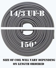 14/3 UF-B x 150' Southwire Underground Feeder Cable
