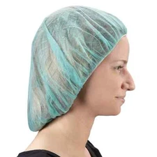 1- Pack OF 100- 24" Disposable Bouffant Caps Hair Nets, Salon Spa Food Service