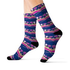 Queen's Nation design socks