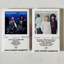 Cheap Trick - Cassette Lot of 2 - In Color - Heaven Tonight